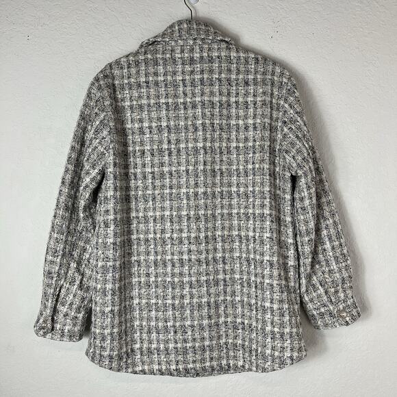 Laundry by Shelli Segal Tweed Shirt Jacket, Size S, Fully Lined, front pockets - Picture 11 of 14